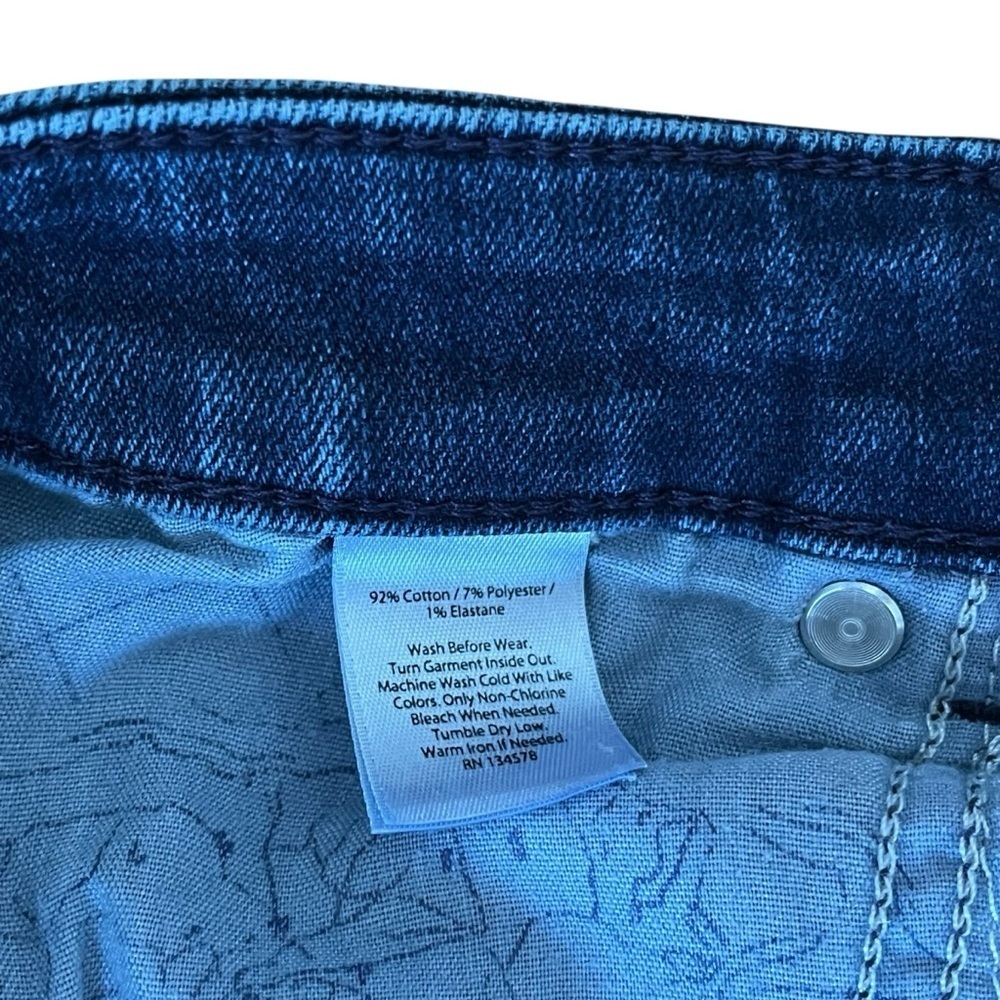 Vineyard Vines Size 12 Skinny Jeans Dark Wash - Picture 7 of 8